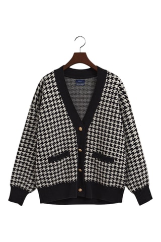 Gilet oversize en laine - Noir