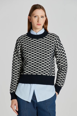 Pull relaxed - Bleu marine