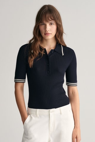 Pull regular - Bleu marine