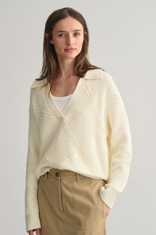 Pull relaxed - Crème