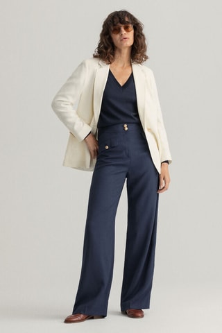 Pull regular - Bleu marine