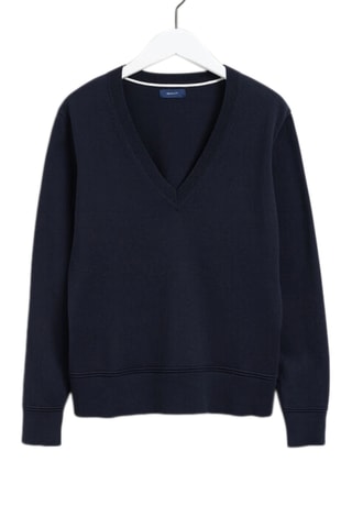 Pull regular - Bleu marine