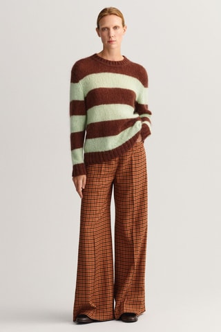 Pull en laine mérinos - Marron