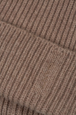 Bonnet en laine - Marron