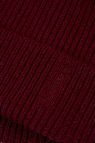 Bonnet en laine - Bordeaux