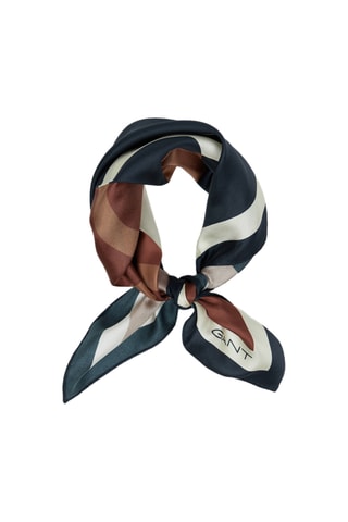 Carré en soie - Bleu