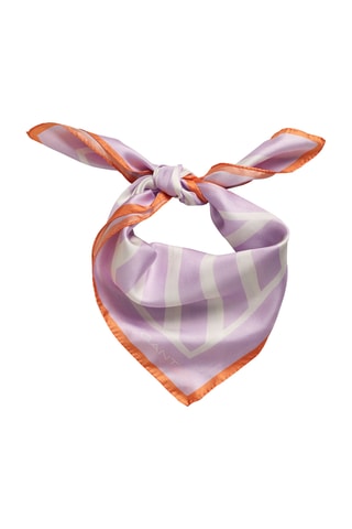 Carré en soie - Lilas