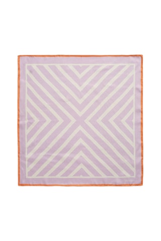 Carré en soie - Lilas