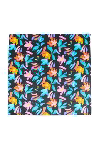 Carré en soie - Noir