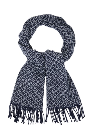 Écharpe en laine - Bleu