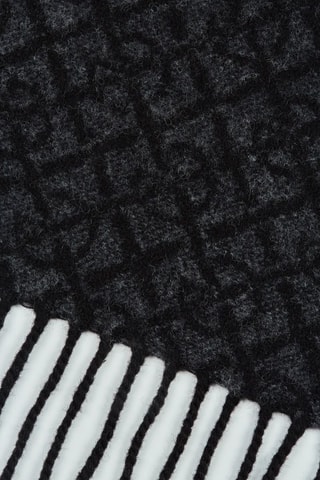 Écharpe en laine - Gris foncé