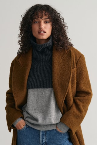 Cache-col en laine mérinos sans manches - Anthracite