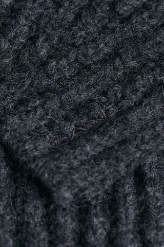 Cache-col en laine mérinos sans manches - Anthracite