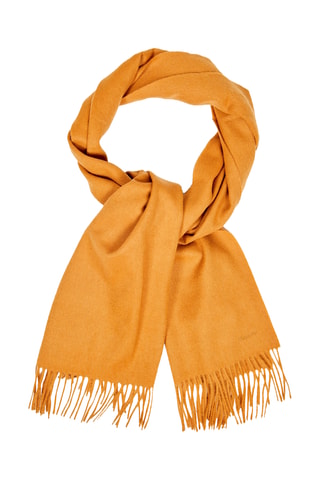 Écharpe en laine mérinos - Orange