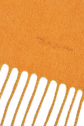 Écharpe en laine mérinos - Orange