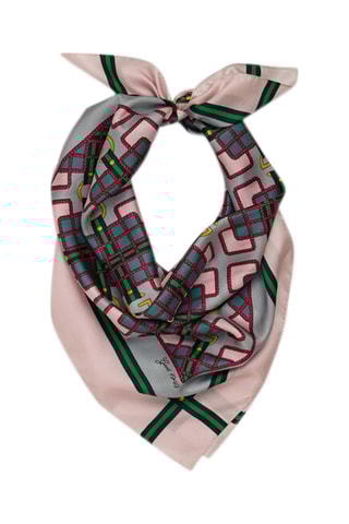 Carré en soie - Rose