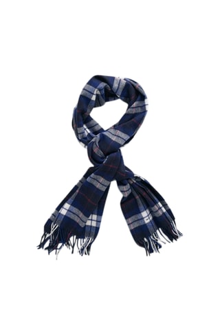 Écharpe en laine mérinos - Bleu marine