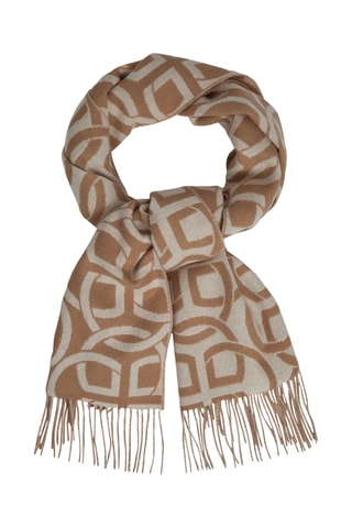 Écharpe en laine mérinos - Beige