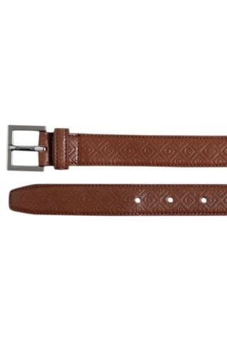 Ceinture en cuir - Marron