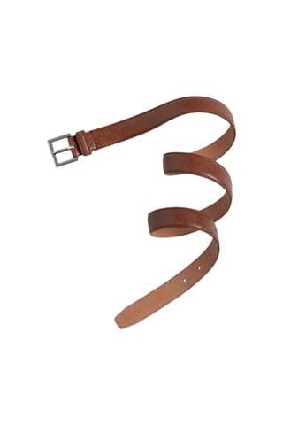 Ceinture en cuir - Marron