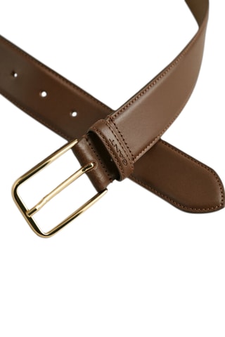 Ceinture en cuir - Marron