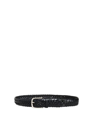 Ceinture en cuir - Noir