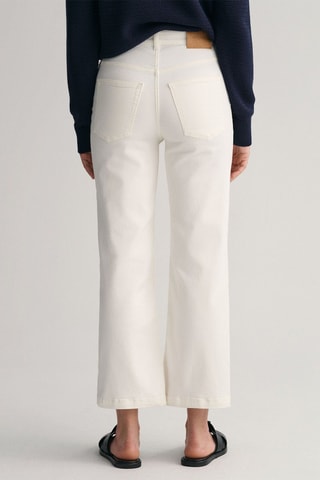 Jean taille haute - Écru