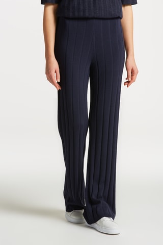 Pantalon relaxed - Bleu marine