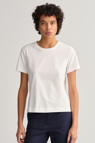 T-shirt relaxed - Blanc