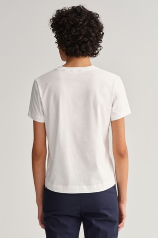 T-shirt relaxed - Blanc