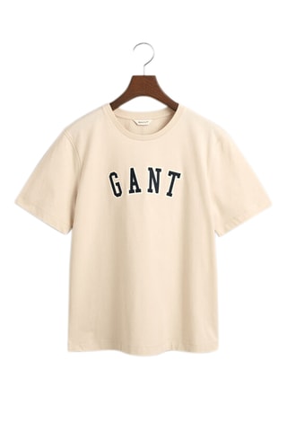 T-shirt relaxed - Beige