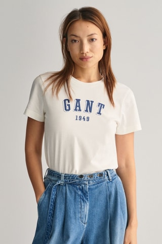 T-shirt regular - Écru