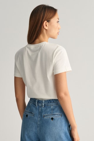 T-shirt regular - Écru