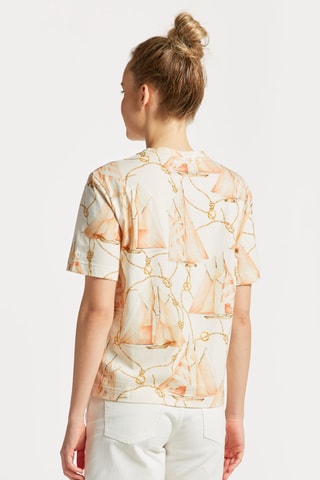 T-shirt relaxed - Crème