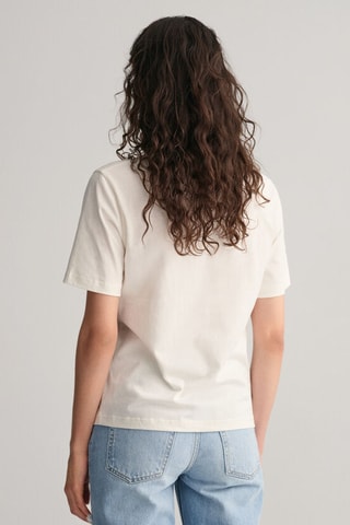 T-shirt relaxed - Écru