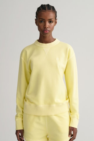 Sweat relaxed - Jaune pâle