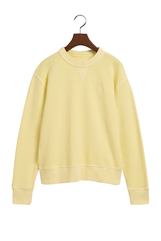 Sweat relaxed - Jaune pâle