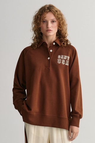 Polo en coton biologique - Marron