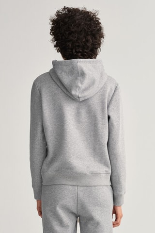 Sweat regular à capuche - Gris