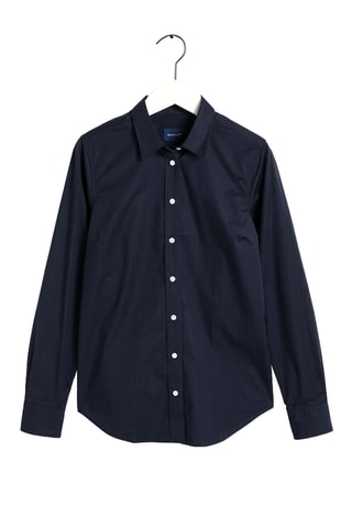 Chemise slim - Bleu marine