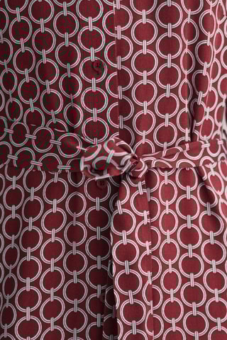 Robe chemise slim - Bordeaux