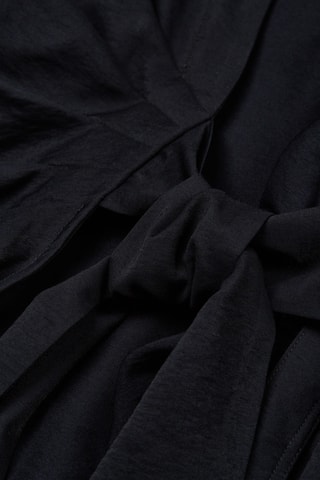 Robe portefeuille slim - Noir
