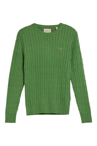 Pull en coton biologique - Vert