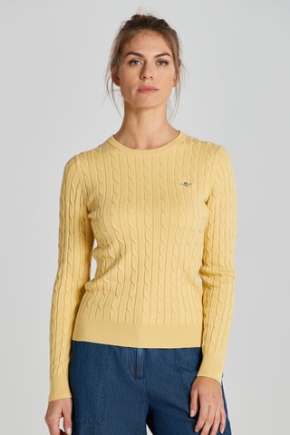 Pull slim - Jaune
