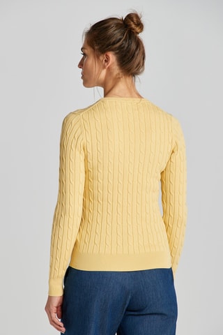 Pull slim - Jaune
