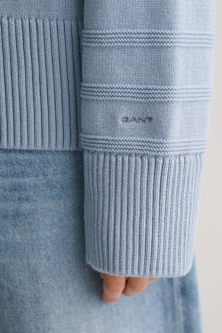 Pull relaxed en coton biologique - Bleu clair