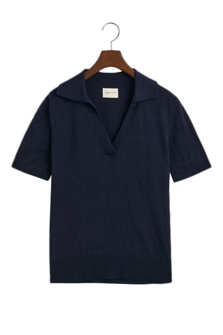 Pull regular - Bleu marine