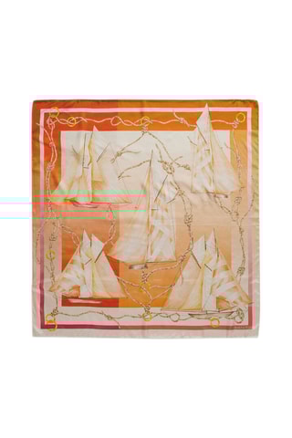 Carré en soie - Crème