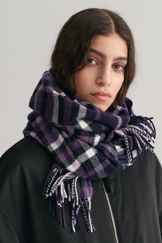 Écharpe en laine - Violet