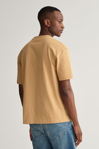 T-shirt relaxed - Beige